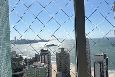 Quadra mar, lindas vistas, andar alto!