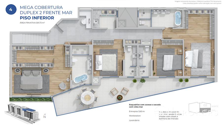 MEGA COBERTURA DUPLEX 6