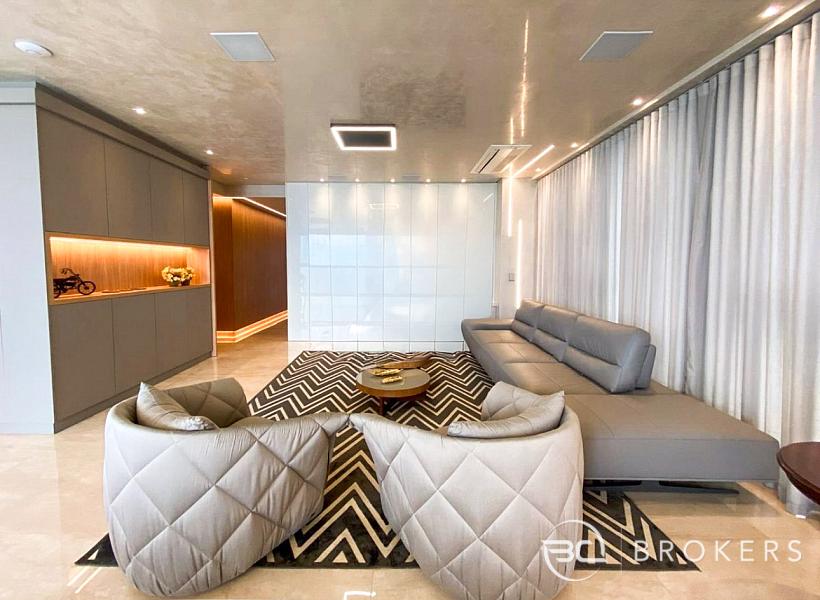 ANDAR ALTO, MOBILIADO E DECORADO, VISTA COMPLETA DO MAR 1
