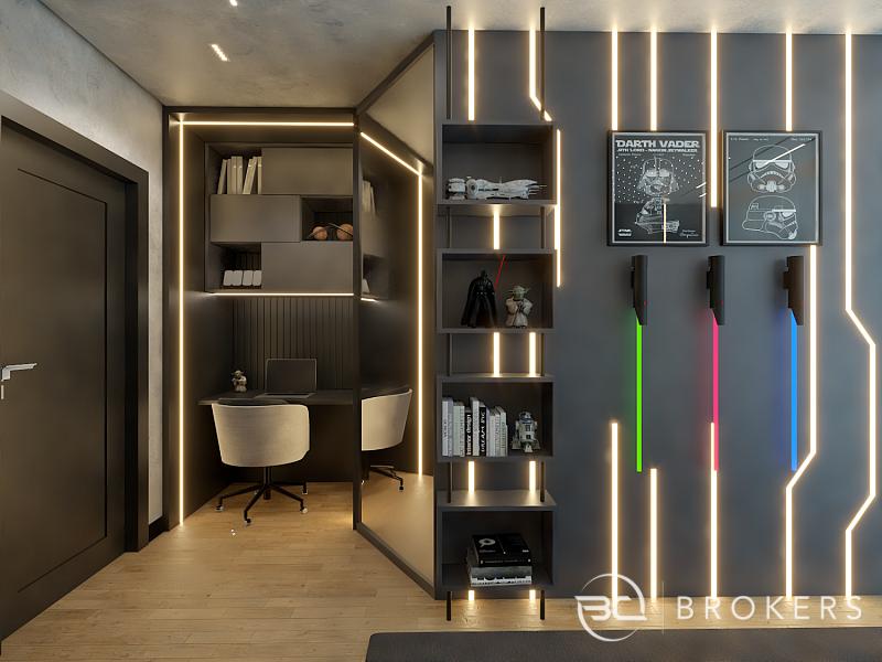 ANDAR ALTO, TUDO DE MELHOR, MOBILIADO E DECORADO 17