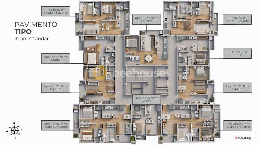 Apartamento com 1 quarto no bairro América — foto 4