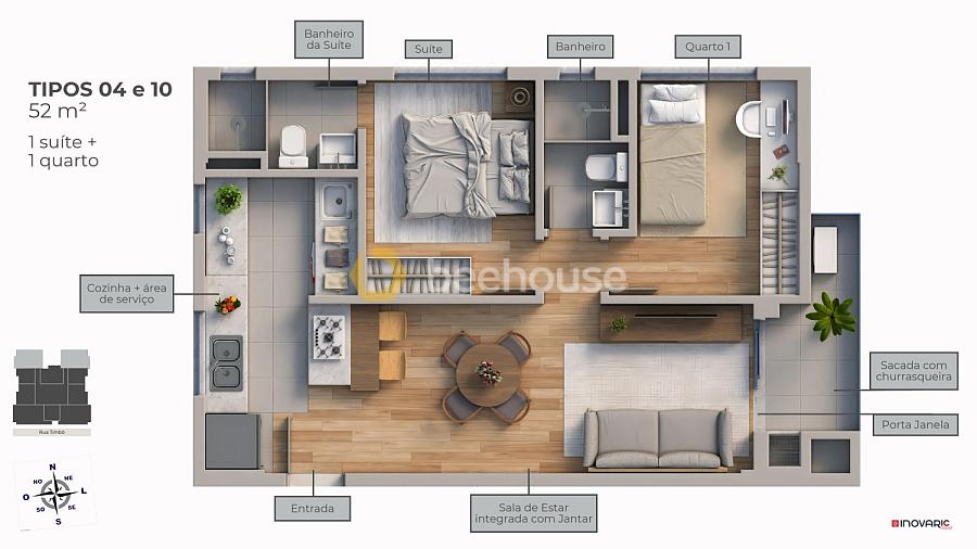 Apartamento com 1 quarto no bairro América — foto 5