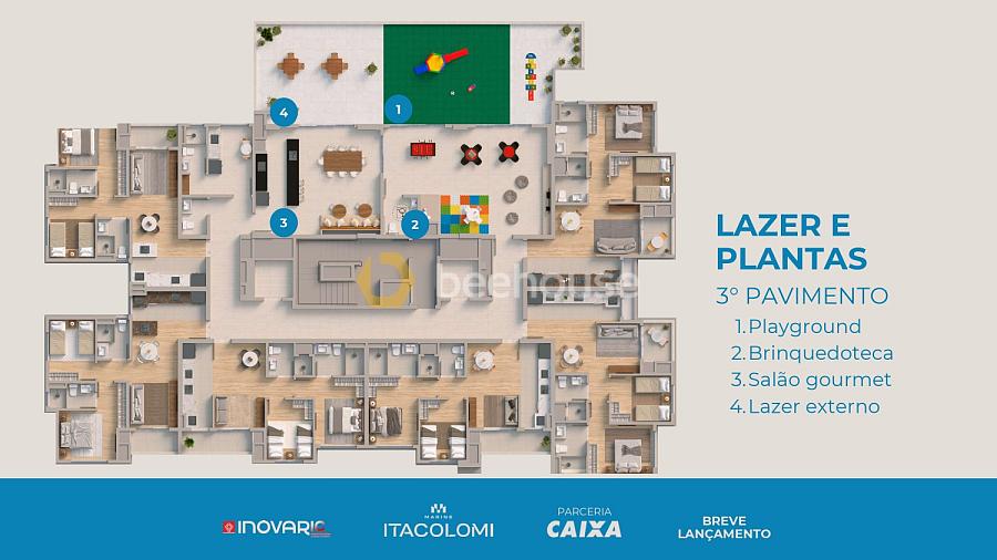 Apartamento com 1 quarto e 1 suíte em Barra Velha — foto 12