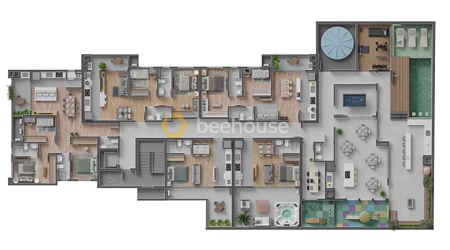 Apartamento à Venda em Joinville no Bairro Anita Garibaldi | Curaçao Residence — foto 19