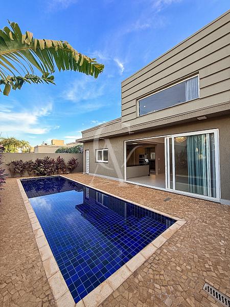 Casa T�rrea 5 su�tes, piscina, Home Cinema por R$ 2.960.000,00 no Jardim Olhos D�agua em Ribeir�o Preto 1