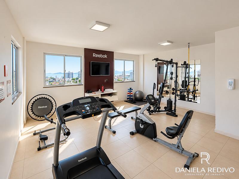 Apartamento em Barreiros 2 quartos c su�te S�o Jose, Sc 18
