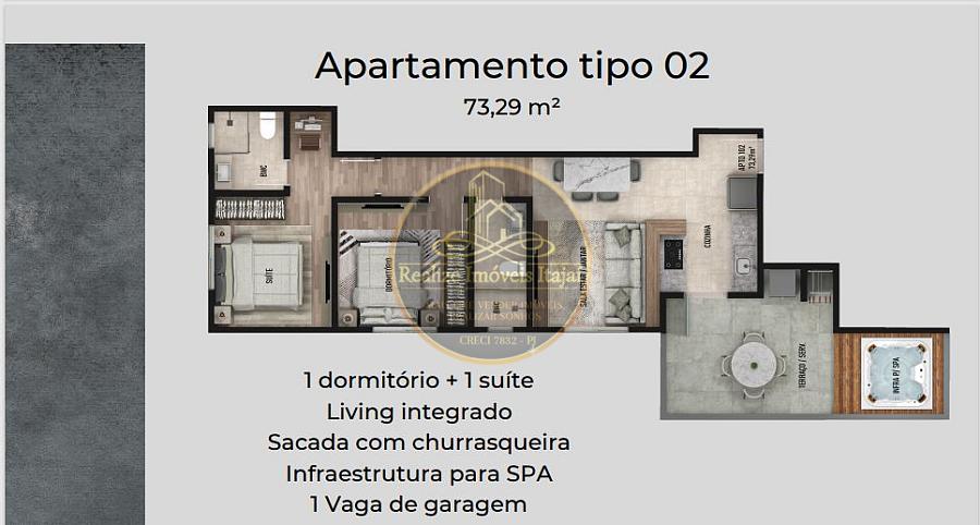 Apartamentos com 2 dormitórios  à venda, a partir de 60 m² por a partir de R$ 470.000,00 - São Vicente - Itajaí/SC. — foto 18