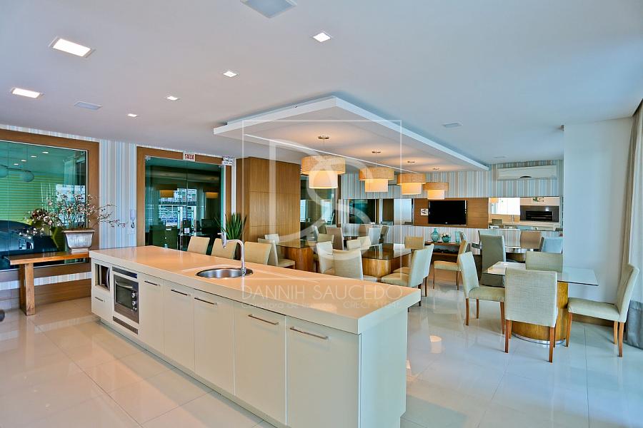 Apartamento no edifício Pallazo del Mare mobiliado, quadra mar, — foto 15