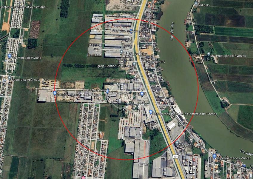 Terreno, 7.229m², Salseiros, Itajaí, SC. — foto 4