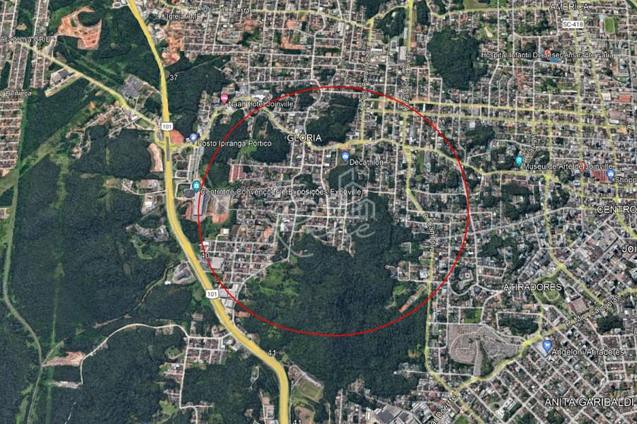 Terreno com 22.000m², Glória, Joinville, SC — foto 3