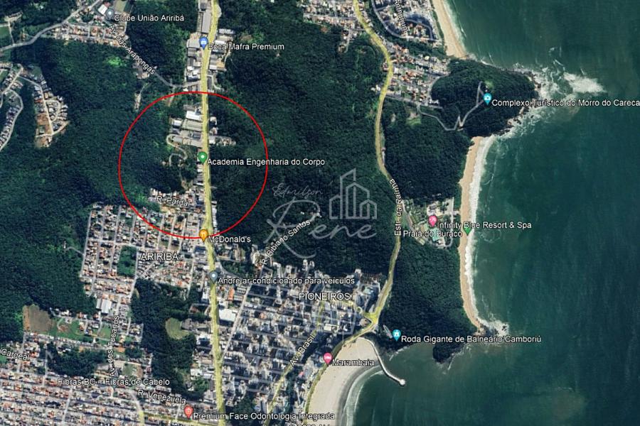 Terreno com 3.771,37 m², Ariribá, SC — foto 2