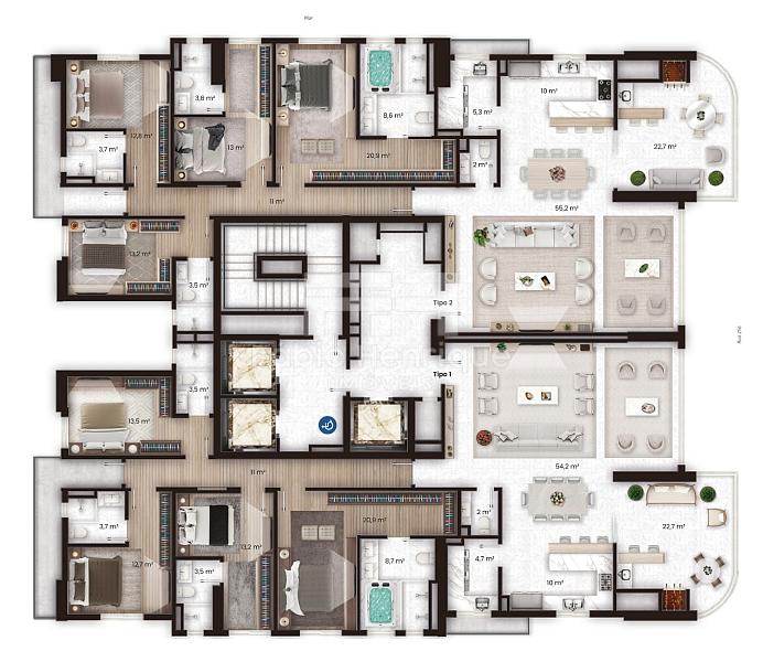 Apartamento Ed Salzburgo - Meia Praia — foto 24