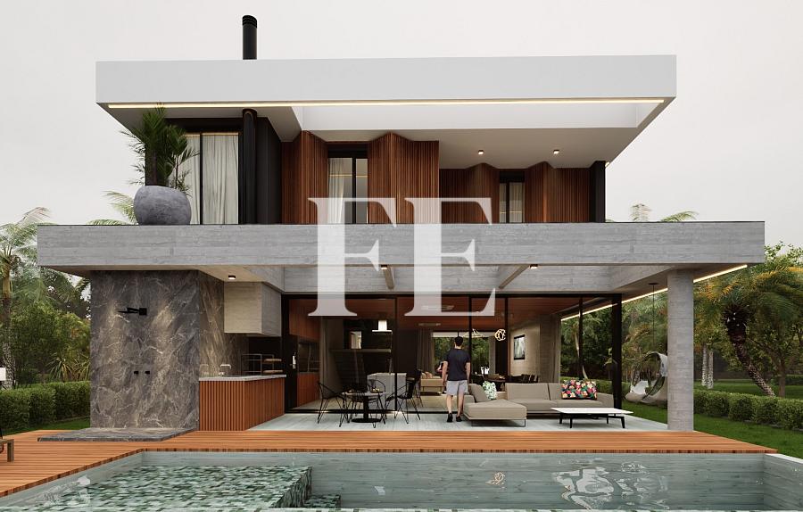 CASA DE ALTISSIMO PADRÃO EM CONSTRUÇÃO NO CONDOMINIO VIVENDAS DO ATLÂNTICO NO ESTALEIRO EM BALNEÁRIO CAMBORIÚ - PÉ NA AREIA — foto 4