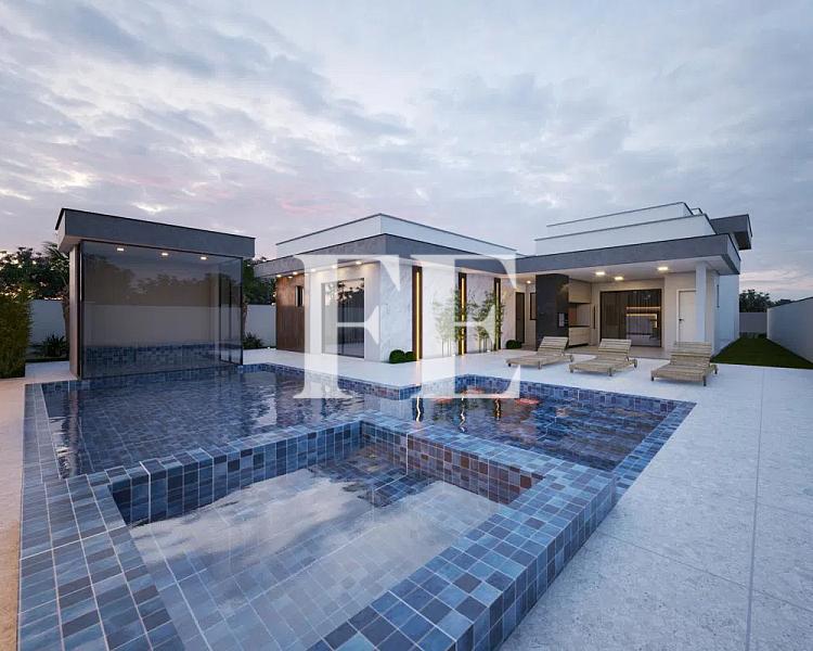 CASA A VENDA NO CONDOMINIO CALEDONIA EM CONSTRUÇÃO COM LINDO PROJETO COM PISCINA E 4 SUÍTES — foto 4