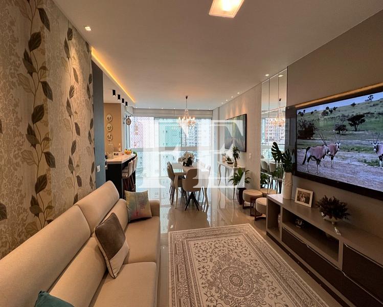 APARTAMENTO PARA VENDA NO EDIFICIO SUN PLACE EM BALNEÁRIO CAMBORIÚ COM 3 SUÍTES E 2 VAGAS DE GARAGEM COM LAZER COMPLETO — foto 2