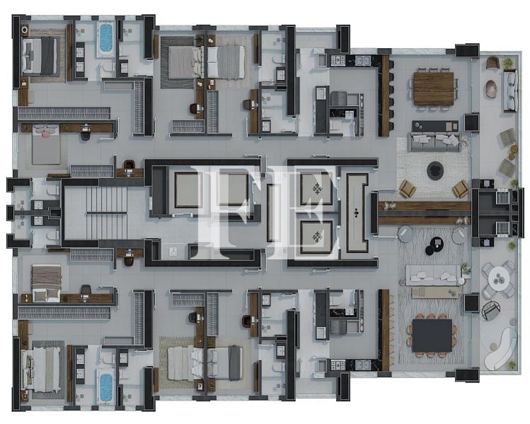 LANÇAMENTO EMBRAED NA QUADRA DO MAR EM ITAPEMA COM 4 SUÍTES E 3 VAGAS, CHURRASQUEIRA À CARVÃO LAZER COMPLETO. — foto 31