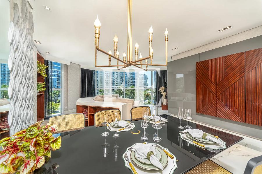 APARTAMENTO VENDA NO BRAVA HOME RESORT, MOBILIADO E DECORADO, COM 3 SUÍTES E 3 VAGAS. — foto 9