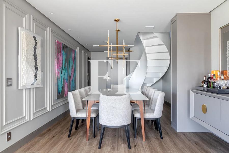 COBERTURA DUPLEX A VENDA NA BARRA NORTE COM PISCINA - MOBILIADA E PRONTA PRA MORAR - BEM PROXIMO A RODA GIGANTE DE BALNEÁRIO CAMBORIÚ — foto 7