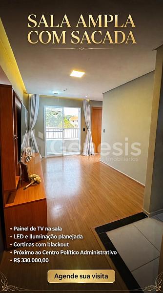 🏡 APARTAMENTO � VENDA | CONDOM�NIO CHAPADA PANTANAL 1