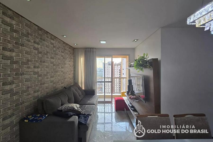 Apartamento para Comprar com 3 Quartos, 1 Suíte, 75m², 2 Vagas, em Ponte Grande - Guarulhos - SP — foto 2