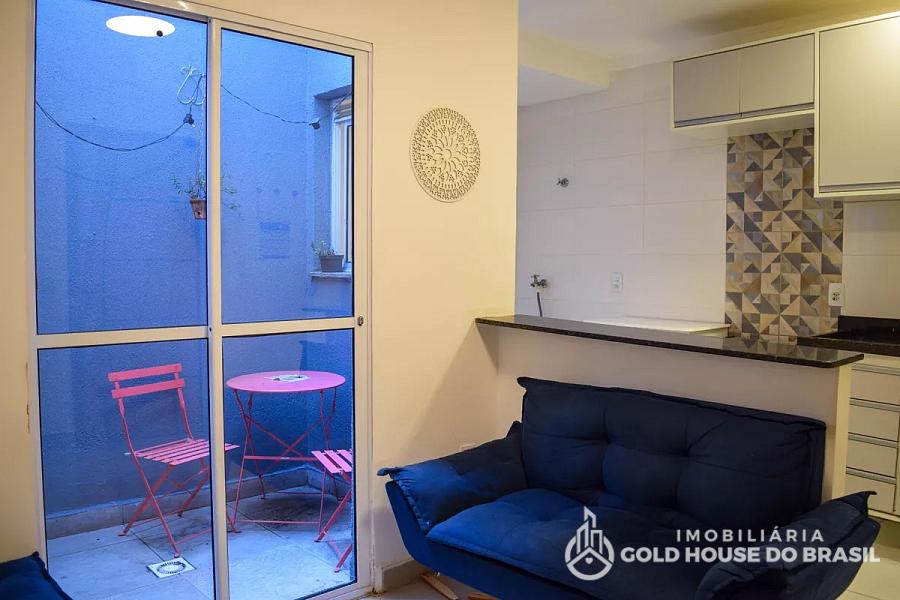 Apartamento para Alugar com 1 Quarto, mobiliado, 33m² em Tatuapé - São Paulo - SP — foto 14