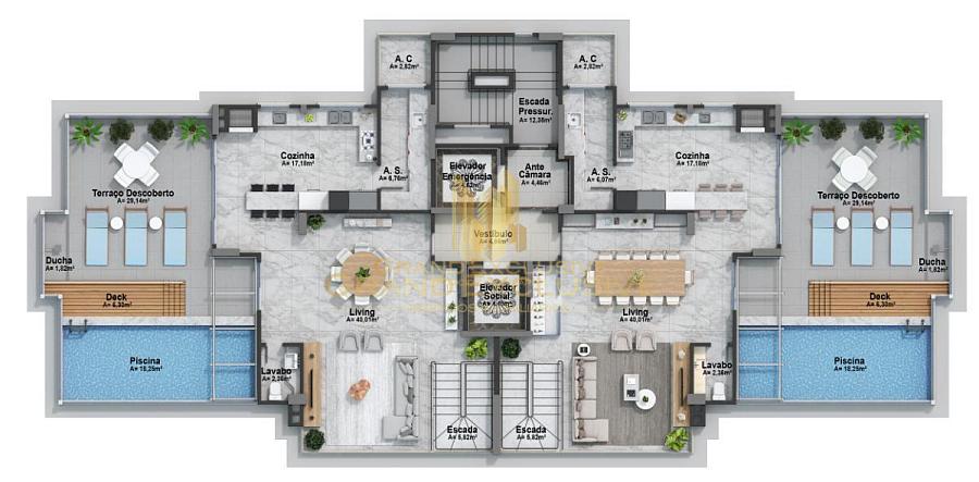 ÓTIMA OPORTUNIDADE, APARTAMENTO ALTO PADRÃO, NA BARRA NORTE — foto 20