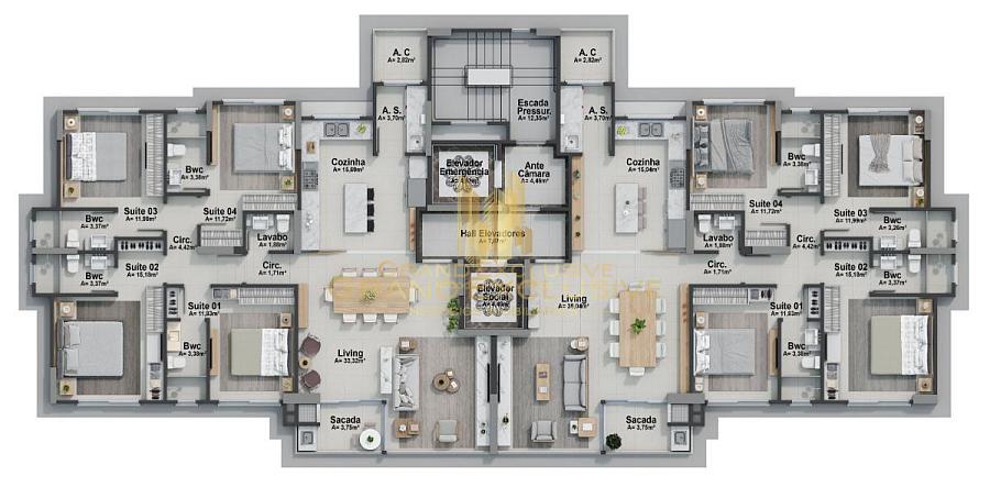 ÓTIMA OPORTUNIDADE, APARTAMENTO ALTO PADRÃO, NA BARRA NORTE — foto 22