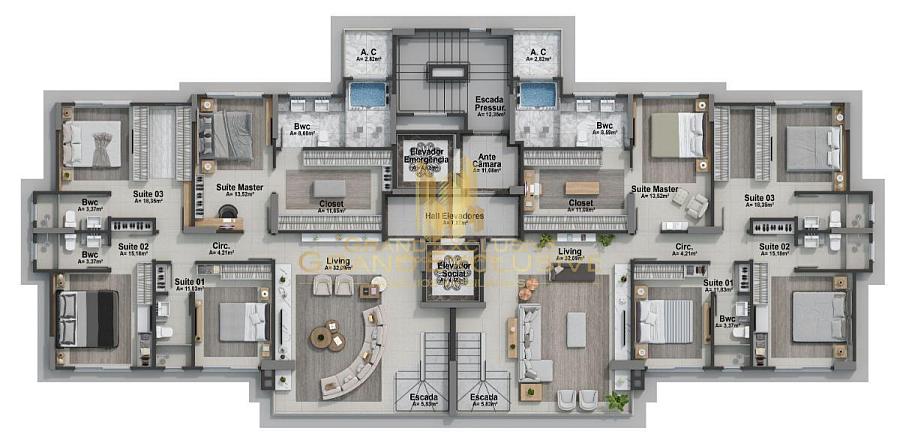 ÓTIMA OPORTUNIDADE, APARTAMENTO ALTO PADRÃO, NA BARRA NORTE — foto 23