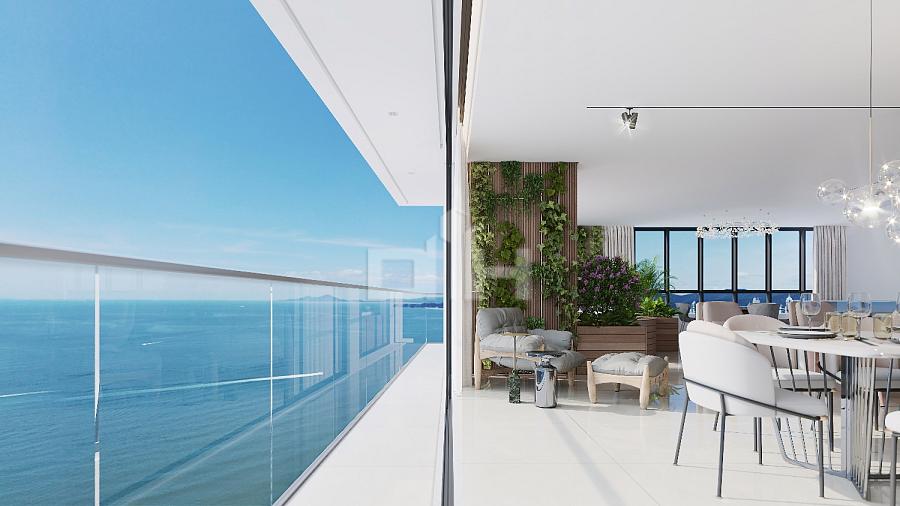 Harmony Ocean Front, em construção, frente ao mar, com 200 m², 4 suítes e 4 vagas de garagem, em Balneário Camboriú. — foto 8