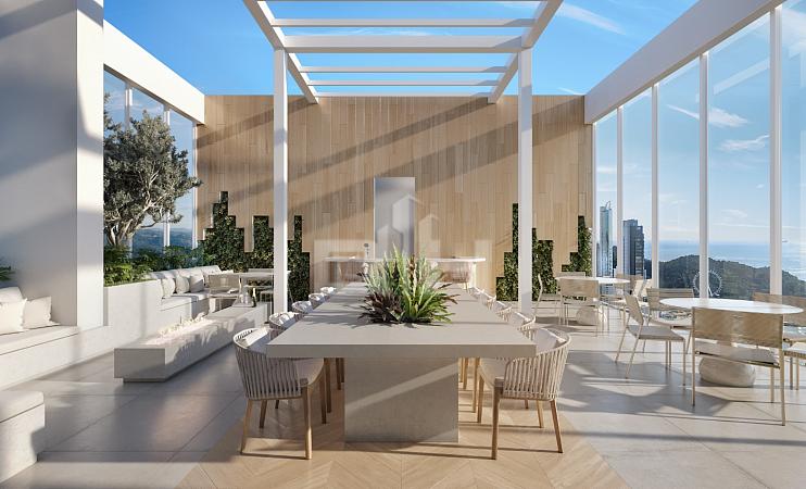 Apartamento alto padrão FG em construção, na Barra Norte (na planta), com 4 suítes, 147 m² e 3 vagas, na Av. Brasil, na Barra Norte de Bal. Camboriú. — foto 17