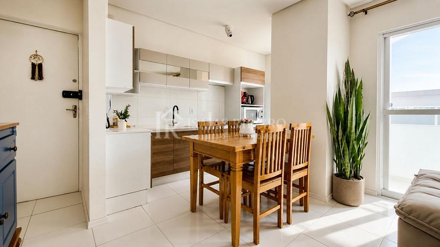 Apartamento mobiliado com 2 quartos e 2 sacadas em Areias, S�o Jos� - SC 5