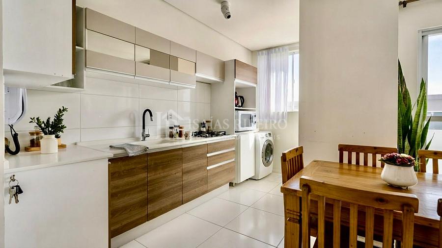 Apartamento mobiliado com 2 quartos e 2 sacadas em Areias, S�o Jos� - SC 6
