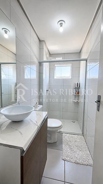 Apartamento mobiliado com 2 quartos e 2 sacadas em Areias, S�o Jos� - SC 9