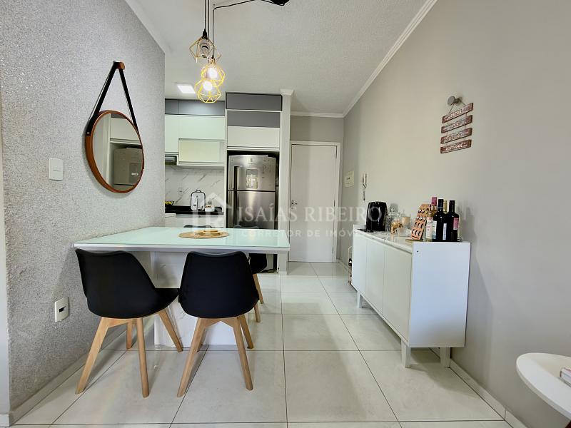 Apartamento planejado com 2 quartos e 1 banheiro no Real Parque, S�o Jos� - SC 4