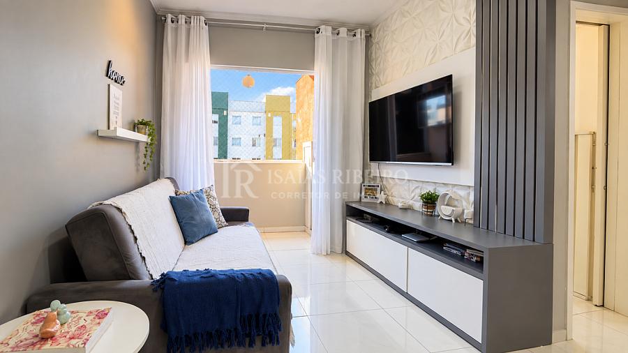Apartamento planejado com 2 quartos e 1 banheiro no Real Parque, S�o Jos� - SC 2