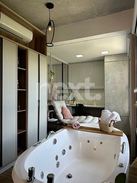 APARTAMENTO MOBILIADO A VENDA - EDIFÍCIO MAXHAUS - PRAIA BRAVA DE ITAJAÍ — foto 4