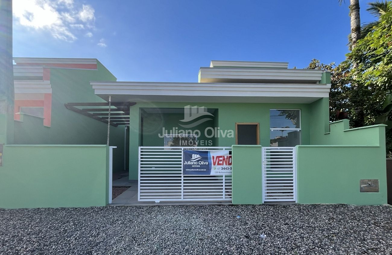 Casa, Casa nova com 1 Suíte, à 570m do Mar- Barra do Saí - Itapoá - Barra do Sai