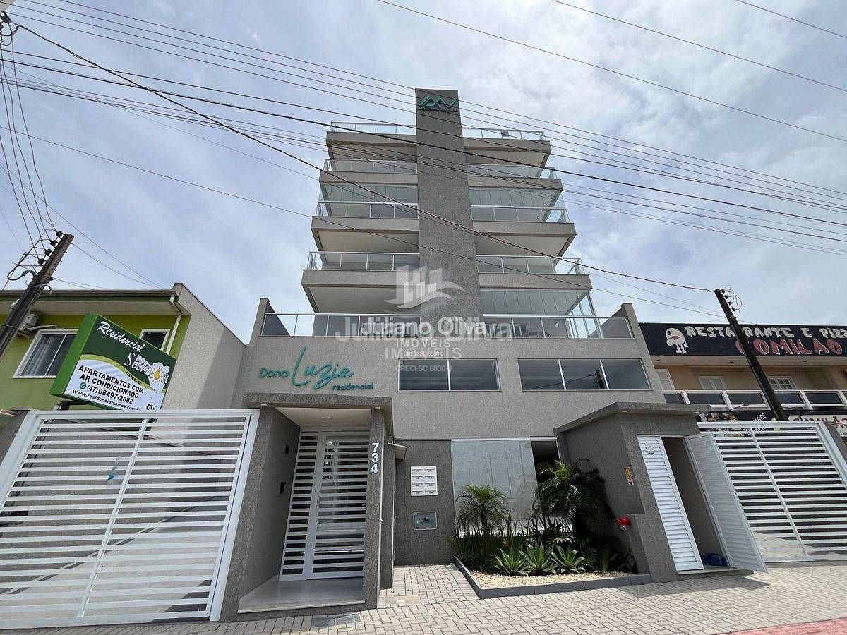Apartamento, Residencial Dona Luzia: Apartamentos à Venda com 3 quartos -Rainha do Mar - Itapoá - Rainha do Mar