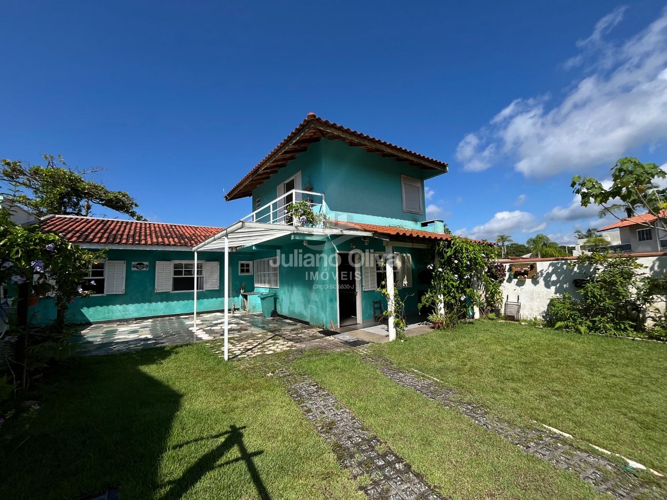 Casa, Casa com Piscina a 180m do Mar - Barra do Saí - Itapoá - Barra do Sai