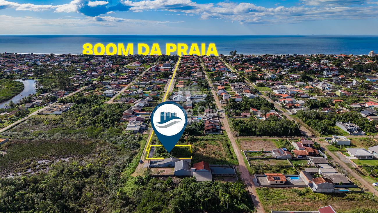 Terreno, Terreno na Barra do Saí á 890m do Mar - Itapoá - Barra do Sai