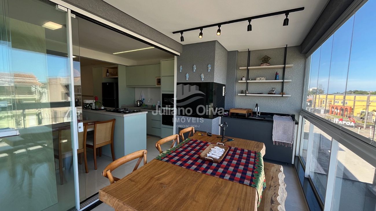 Apartamento no Edifício Condominio Residencial Bella Italia, Bella Itália- Apartamento á Venda com 3 Quartos sendo 1 suíte - Itapoá - Jardim Perola do Atlântico