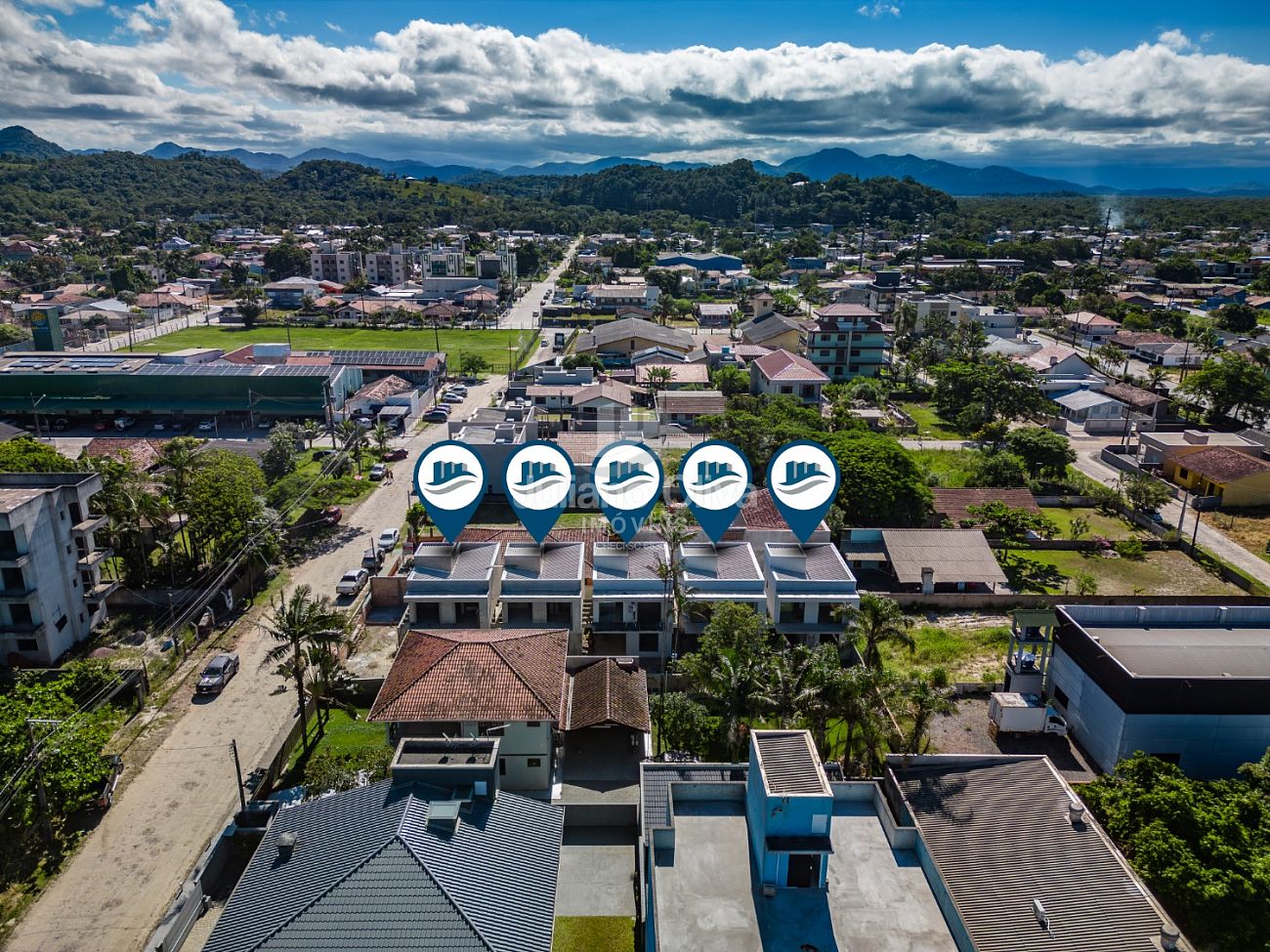 Sobrado, Sobrados em Condominio Fechado - Centro - Itapoá - Centro
