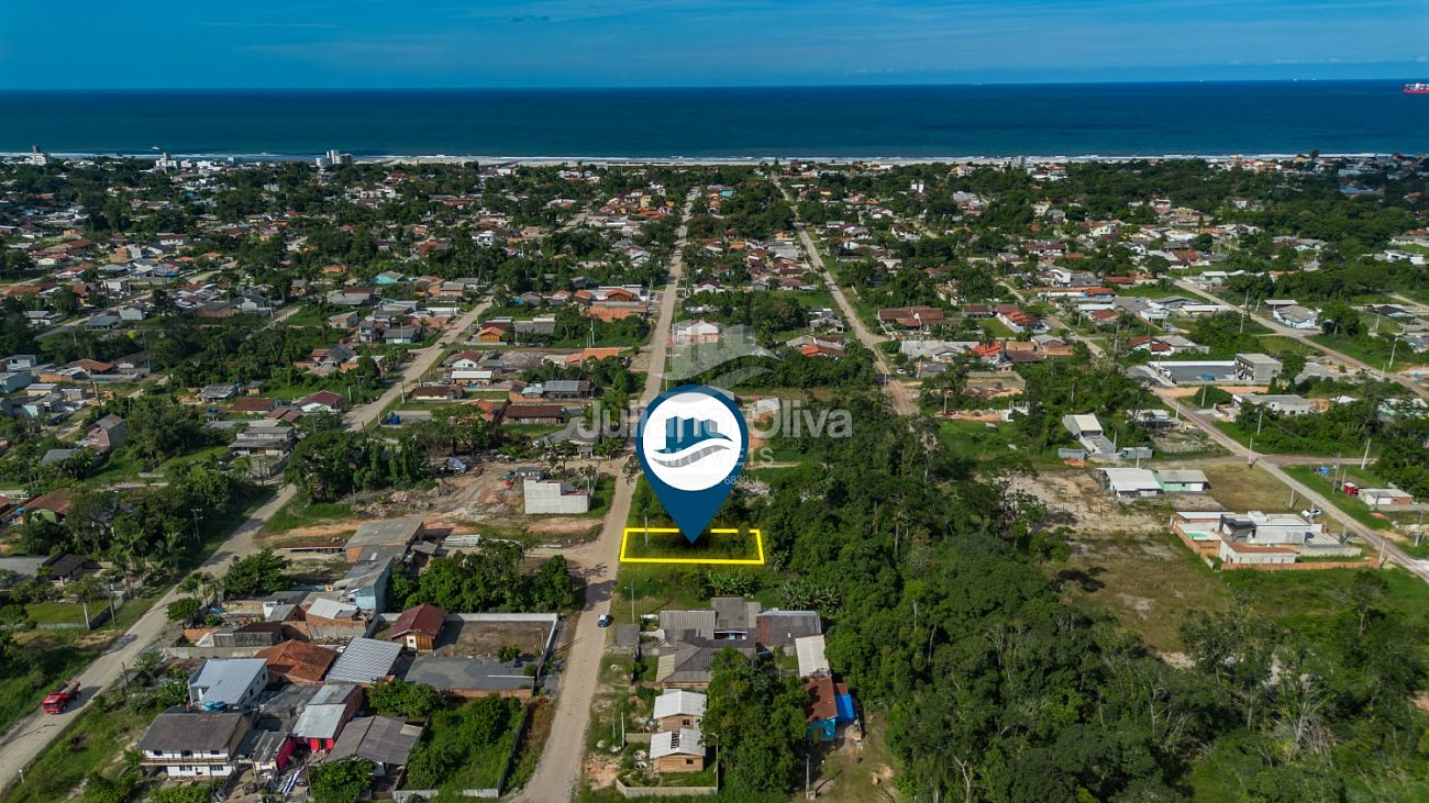 Terreno, Terreno á Venda com 384m² - Praia do Imperador - Itapoá - Bamerindus