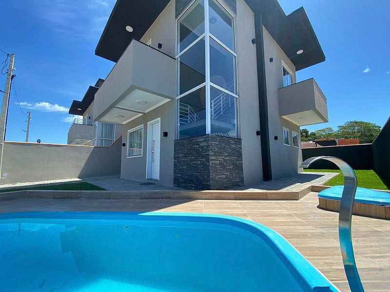 Sobrado, Sobrado á venda com Piscina- Balneário Itapoá - Itapoá - Centro