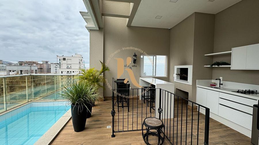 Apartamento mobiliado com 2 su�tes a 400 metros do mar -Bairro Morretes 10