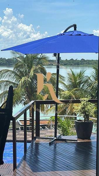 📍 Ilha do Sol � Sertaneja/PR | 🏡 375 m� constru�dos | 🌳 Terreno de 2.200 m� | 🏊 1