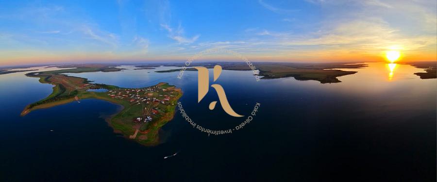 📍 Ilha do Sol � Sertaneja/PR | 🏡 375 m� constru�dos | 🌳 Terreno de 2.200 m� | 🏊 25
