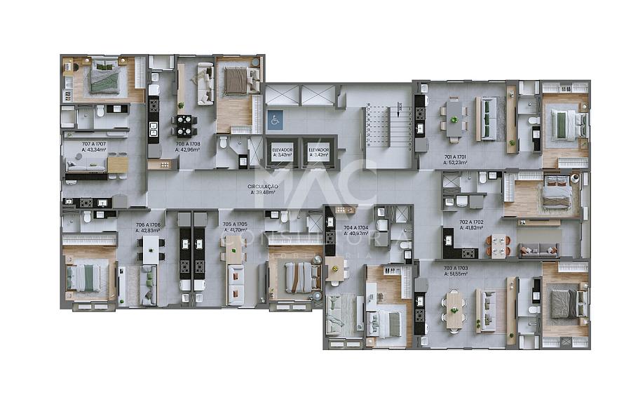 Villa Bella - Lançamento 01 dormitório — foto 3