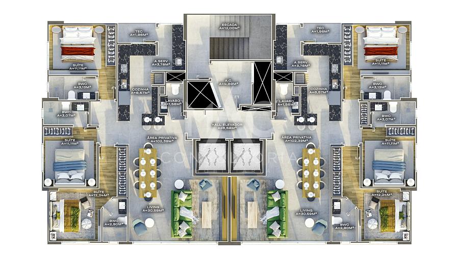 Torre D`Aquino - Duplex — foto 23