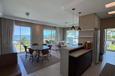 APARTAMENTO 3 DORMITÓRIOS  SENDO 2 SUÍTES, MOBILIADO E DECORADO, PRAIA DO SANTINHO, FLORIANÓPOLIS/SC